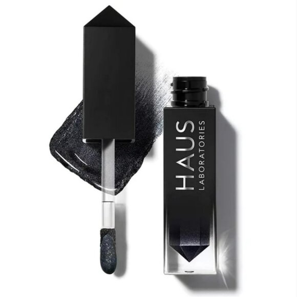 HAUS LABORATORIES Lady Gaga: GLAM ATTACK LIQUID EYESHADOW Chained Ballerina Gray - Picture 1 of 3